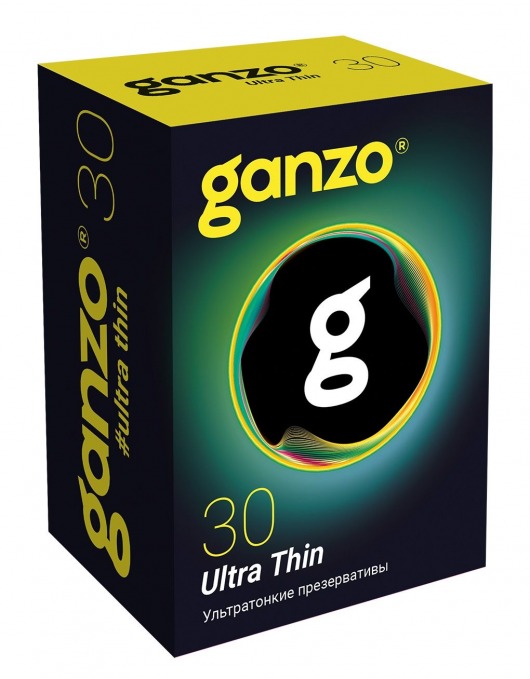 Супертонкие презервативы Ganzo Ultra thin - 30 шт. - Ganzo - купить с доставкой в Калининграде