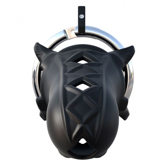 Черный замок верности Extreme Silicone Cock Blocker - Pipedream - купить с доставкой в Калининграде