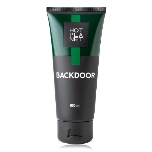 Анальный лубрикант на силиконовой основе Backdoor - 100 мл. - HOT planet - купить с доставкой в Калининграде