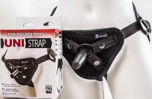 Универсальные трусики Harness UNI strap с корсетом - LOVETOY (А-Полимер) - купить с доставкой в Калининграде