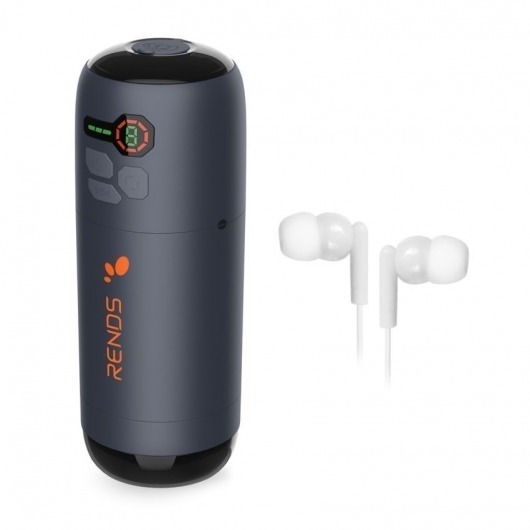 Черный вибромастурбатор Back To The Future - Rends - в Калининграде купить с доставкой