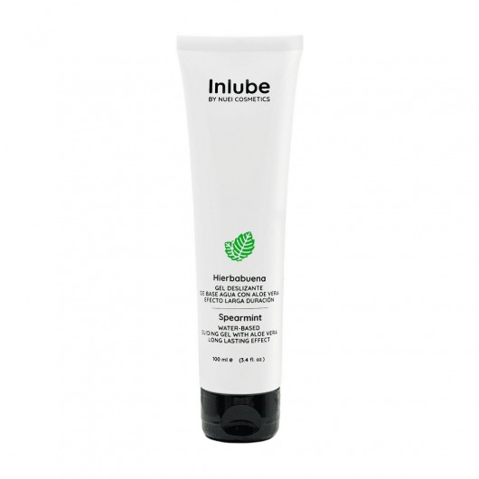 Водный лубрикант Nuei Inlube с алоэ вера и ароматом мяты - 100 мл. - Nuei cosmetics - купить с доставкой в Калининграде