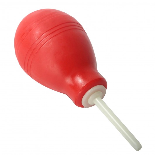 Анальный душ Enema Bulb Red - XR Brands - купить с доставкой в Калининграде