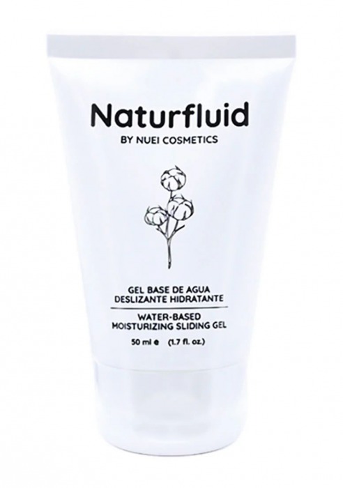 Экстраскользкий лубрикант на водной основе Nuei Naturfluid - 50 мл. - Nuei cosmetics - купить с доставкой в Калининграде