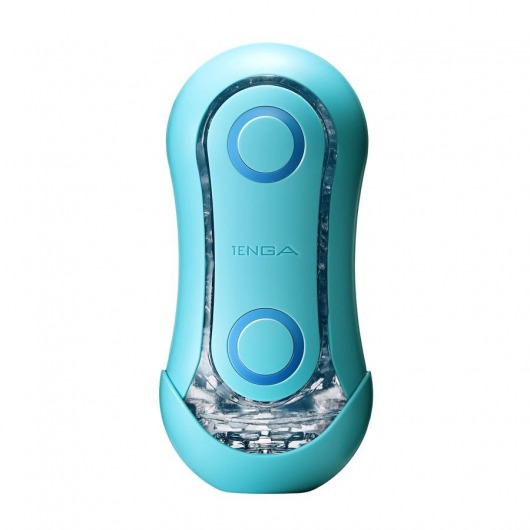 Голубой мастурбатор Tenga Flip ORB Ocean - Tenga - в Калининграде купить с доставкой