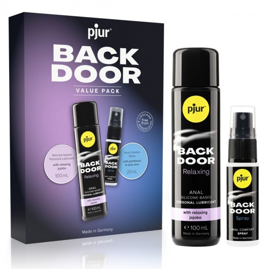 Набор для анального секса pjur Back Door Value Pack - Pjur - купить с доставкой в Калининграде