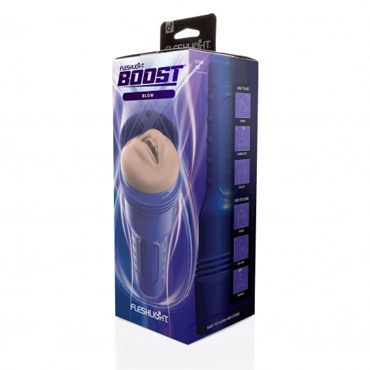 Мастурбатор-ротик Fleshlight Boost Blow - Fleshlight - в Калининграде купить с доставкой