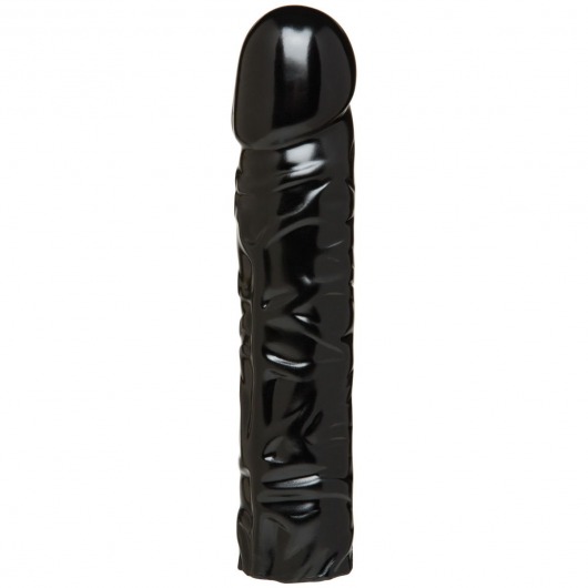 Насадка-фаллоимитатор Vac-U-Lock CodeBlack 8 Inch Classic Dong - 19,3 см. - Doc Johnson - купить с доставкой в Калининграде