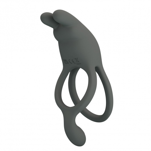 Серое эрекционное виброкольцо Dwayne - Baile - в Калининграде купить с доставкой