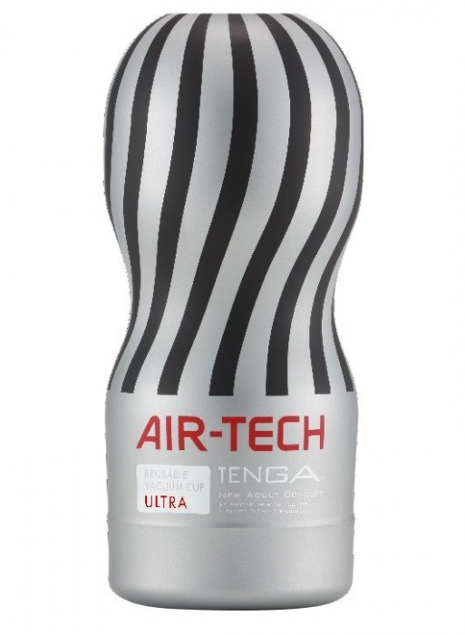 Серый мастурбатор Reusable Vacuum CUP ULTRA - Tenga - в Калининграде купить с доставкой