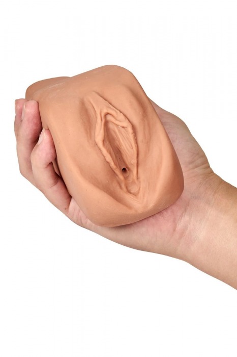 Маструбатор-вагина с вибрацией Soft   Wet Renata Realistic Tan Masturbator - Blush Novelties - в Калининграде купить с доставкой