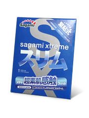 Презерватив Sagami Xtreme FEEL FIT 3D - 1 шт. - Sagami - купить с доставкой в Калининграде