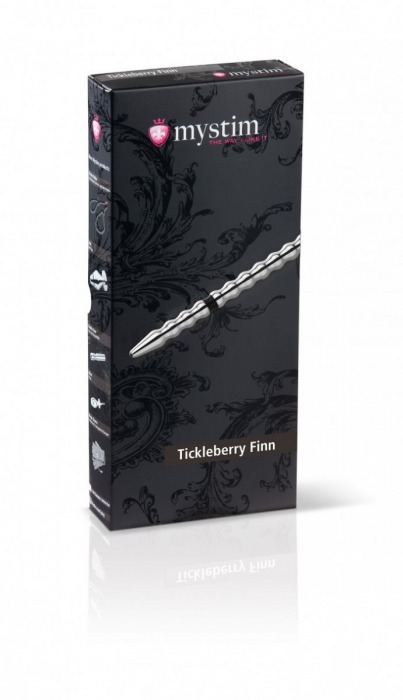 Уретральный зонд Tickleberry Finn для электростимуляции - MyStim - купить с доставкой в Калининграде
