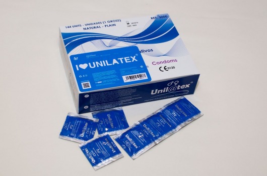 Классические презервативы Unilatex Natural Plain - 144 шт. - Unilatex - купить с доставкой в Калининграде
