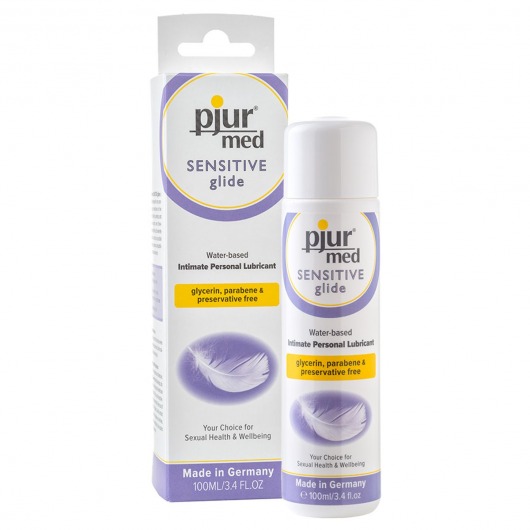 Лубрикант для чувствительной кожи pjur MED Sensitive glide - 100 мл. - Pjur - купить с доставкой в Калининграде