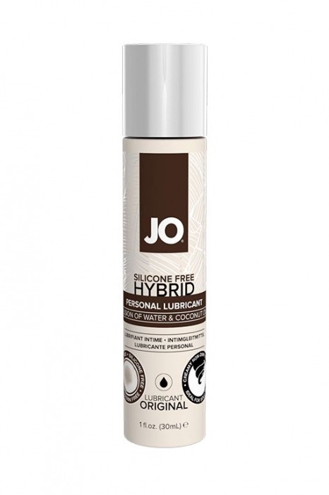 Водно-масляный лубрикант JO Silicon free Hybrid Lubricant ORIGINAL- 30 мл. - System JO - купить с доставкой в Калининграде