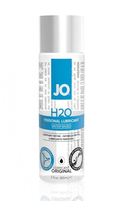 Нейтральный лубрикант на водной основе JO Personal Lubricant H2O - 60 мл. - System JO - купить с доставкой в Калининграде