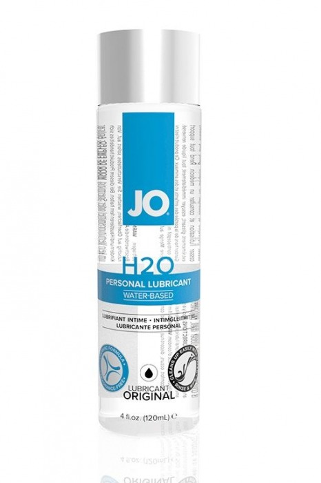 Нейтральный лубрикант на водной основе JO Personal Lubricant H2O - 120 мл. - System JO - купить с доставкой в Калининграде
