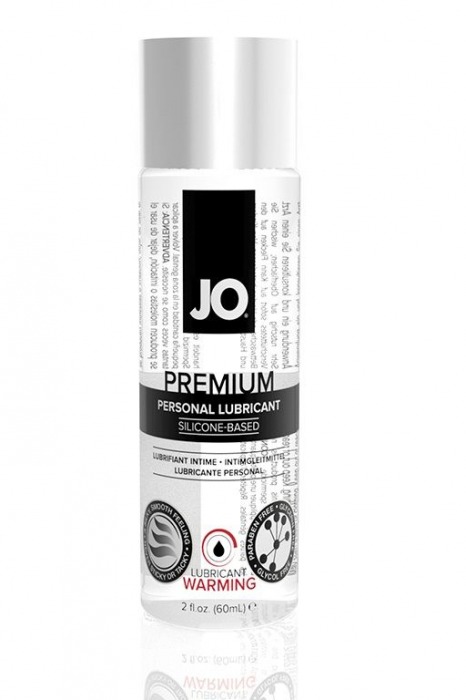 Возбуждающий лубрикант на силиконовой основе JO Personal Premium Lubricant  Warming - 60 мл. - System JO - купить с доставкой в Калининграде