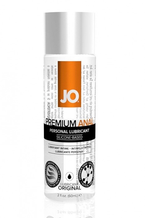 Анальный лубрикант на силиконовой основе JO Anal Premium - 60 мл. - System JO - купить с доставкой в Калининграде