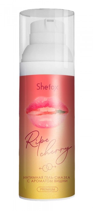 Интимная гель-смазка Shefox Premium «Спелая вишня» - 50 мл. - Shefox - купить с доставкой в Калининграде