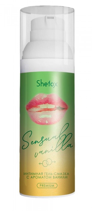Интимная гель-смазка Shefox Premium «Чувственная ваниль» - 50 мл. - Shefox - купить с доставкой в Калининграде