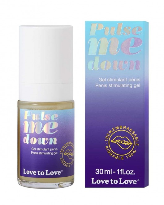 Стимулирующий гель для пениса Pulse Me Down - 30 мл. - Love to Love - купить с доставкой в Калининграде