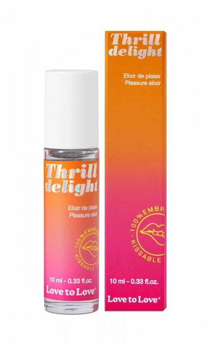 Возбуждающий гель Thrill Delight - 10 мл. - Love to Love - купить с доставкой в Калининграде