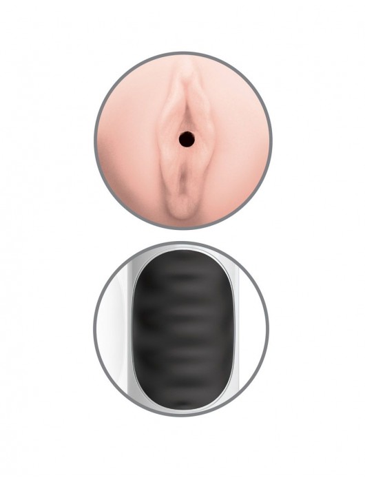 Мастурбатор-вагина Extreme Toyz Mega Grip Vibrating Stroker Mouth - Pipedream - в Калининграде купить с доставкой