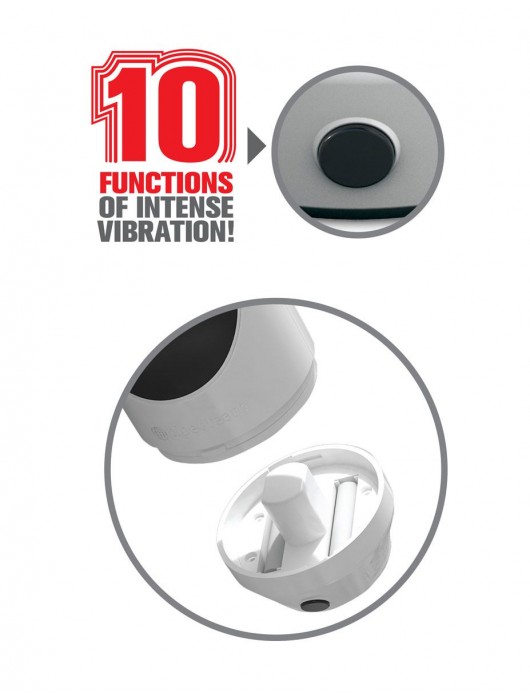 Мастурбатор-вагина Extreme Toyz Mega Grip Vibrating Stroker Mouth - Pipedream - в Калининграде купить с доставкой