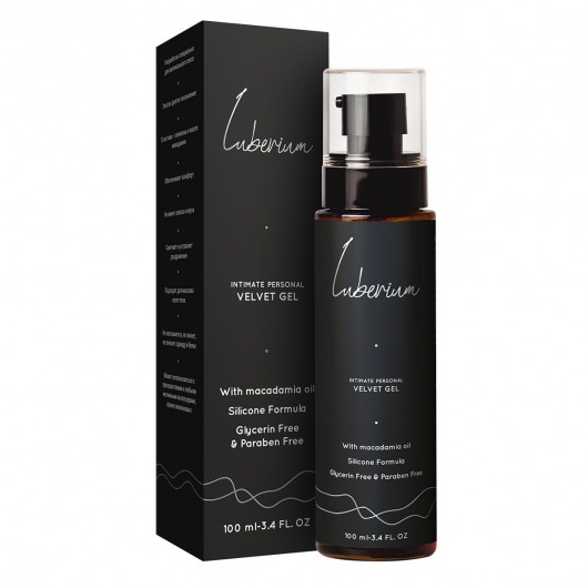 Интимный гель на силиконовой основе с маслом макадамии Luberium Velvel Gel - 100 мл. - Luberium - купить с доставкой в Калининграде