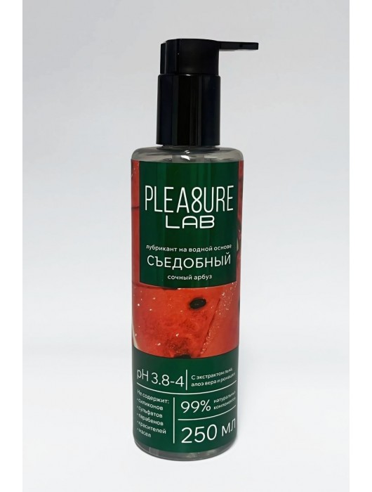 Лубрикант на водной основе Pleasure Lab с ароматом арбуза - 250 мл. - Pleasure Lab - купить с доставкой в Калининграде
