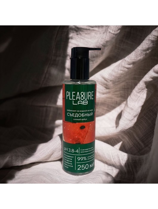 Лубрикант на водной основе Pleasure Lab с ароматом арбуза - 250 мл. - Pleasure Lab - купить с доставкой в Калининграде