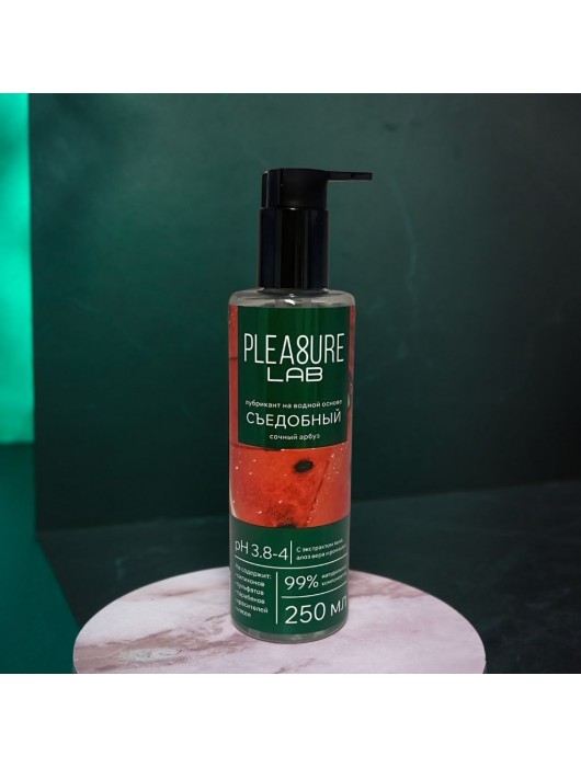 Лубрикант на водной основе Pleasure Lab с ароматом арбуза - 250 мл. - Pleasure Lab - купить с доставкой в Калининграде