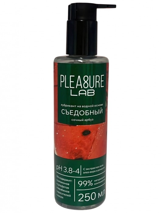 Лубрикант на водной основе Pleasure Lab с ароматом арбуза - 250 мл. - Pleasure Lab - купить с доставкой в Калининграде