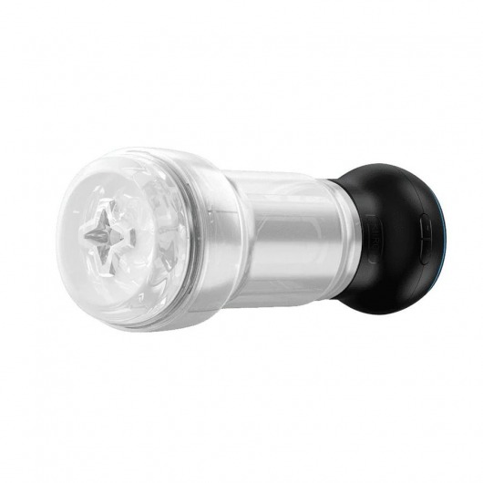 Набор PowerBlow   Feel Pocket Stroker Crystal: мастурбатор и интерактивная насадка - Kiiroo - в Калининграде купить с доставкой
