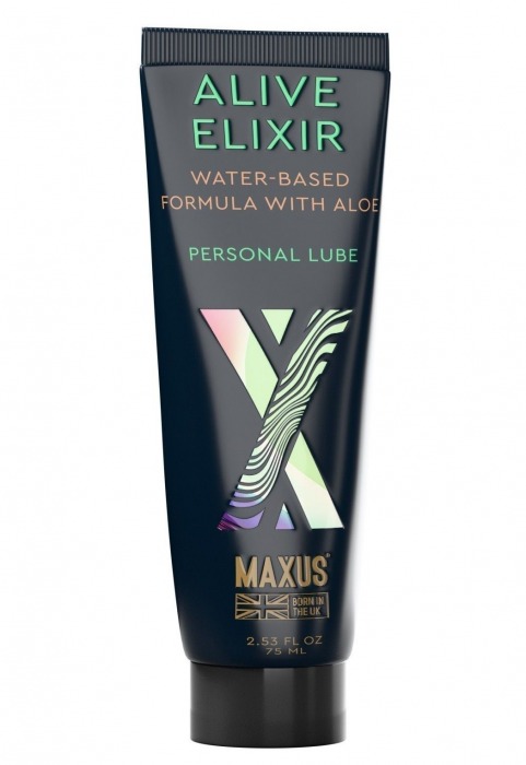 Интимный гель на водной основе MAXUS Alive Elixir - 75 мл. - Maxus - купить с доставкой в Калининграде