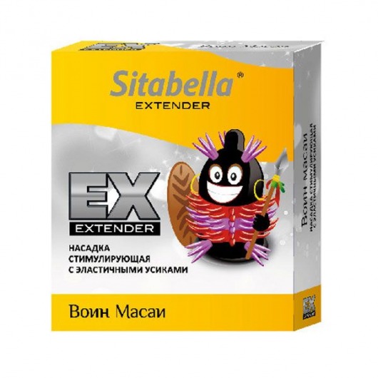 Стимулирующая насадка Sitabella Extender  Воин Масаи - Sitabella - купить с доставкой в Калининграде