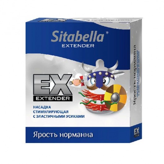 Стимулирующая насадка Sitabella Extender  Ярость норманна - Sitabella - купить с доставкой в Калининграде