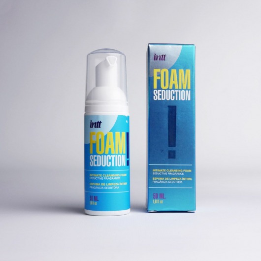 Очищающая пенка для тела Foam Seduction - 50 мл. - INTT - купить с доставкой в Калининграде