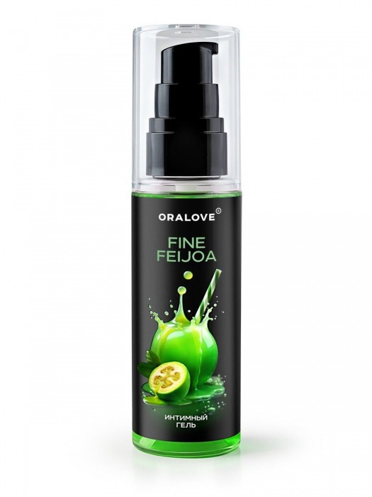 Съедобная смазка на водной основе с ароматом фейхоа - 60 гр. - Биоритм - купить с доставкой в Калининграде