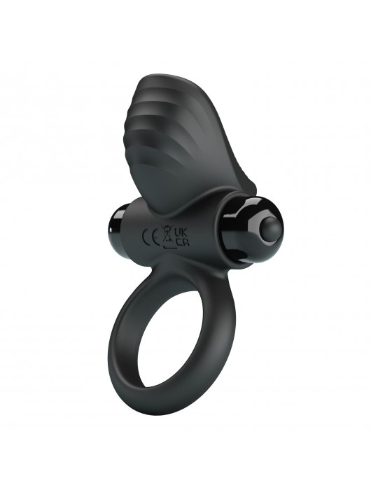 Черное эрекционное кольцо с вибрацией Adrien - Baile - в Калининграде купить с доставкой