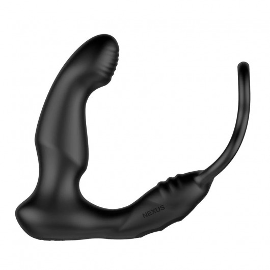 Черный двухмоторный массажер простаты Nexus Simul8 Wave Edition - Nexus Range - в Калининграде купить с доставкой