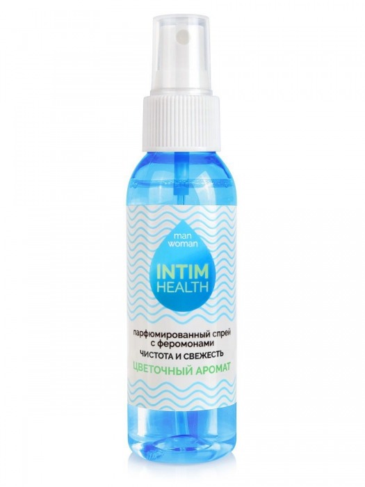 Парфюмированный спрей Intim Health для нижнего белья и тела с цветочным ароматом - 95 мл. -  - Магазин феромонов в Калининграде