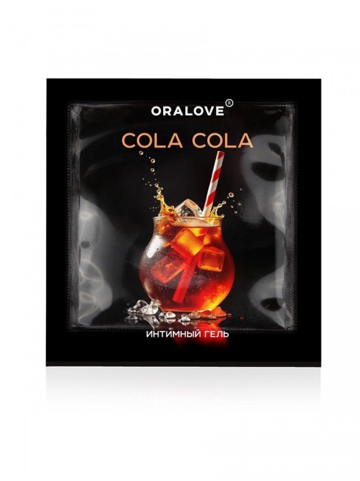 Саше съедобной оральной смазки OraLove с ароматом колы - 3 гр. - Биоритм - купить с доставкой в Калининграде