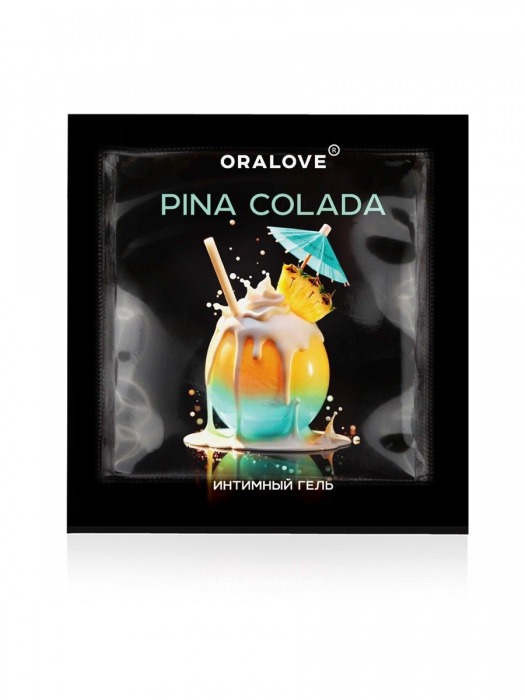 Саше съедобной оральной смазки OraLove с ароматом пина колада - 3 гр. - Биоритм - купить с доставкой в Калининграде