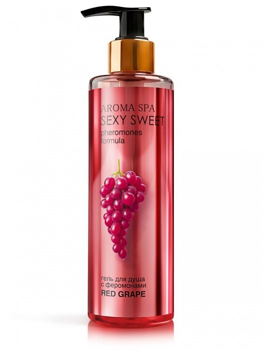 Гель для душа с феромонами и ароматом винограда Red Grape - 200 мл. -  - Магазин феромонов в Калининграде