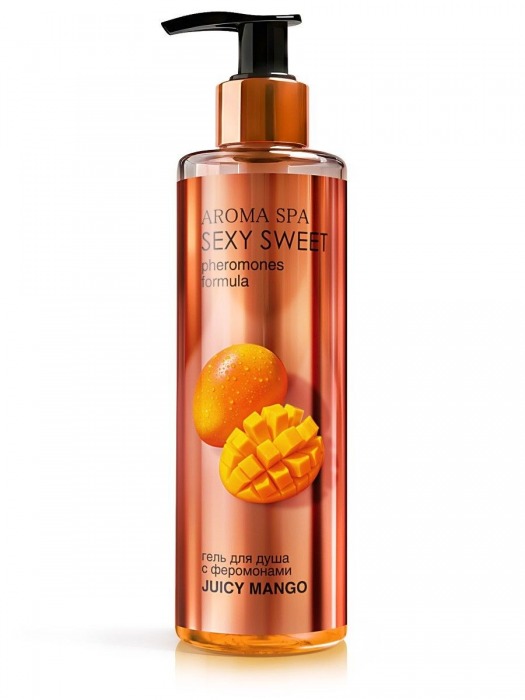 Гель для душа с феромонами и ароматом манго Juicy Mango - 200 мл. -  - Магазин феромонов в Калининграде