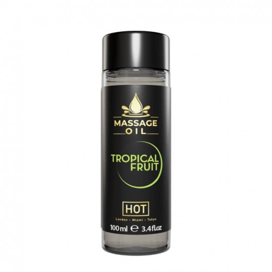 Массажное масло c ароматом тропических фруктов Massage Oil - 100 мл. - HOT - купить с доставкой в Калининграде