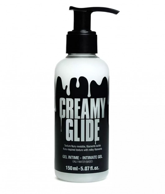 Лубрикант на водной основе Creamy Glide с консистенцией спермы - 150 мл. - Strap-on-me - купить с доставкой в Калининграде